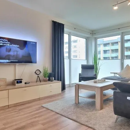 Strandgut Inkl Saisonstrandkorb Und Waesche Set Apartment Heiligenhafen