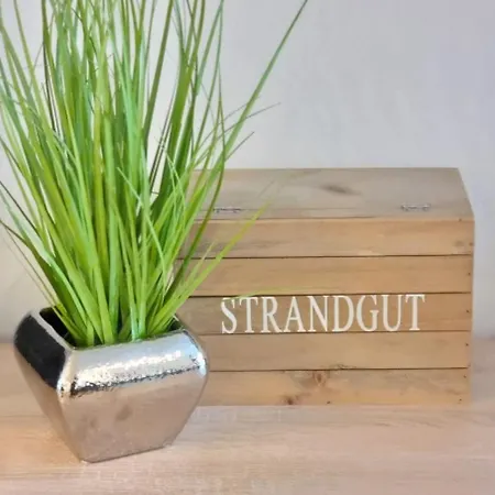 아파트 Strandgut Inkl Saisonstrandkorb Und Waesche Set 하일리겐하펜